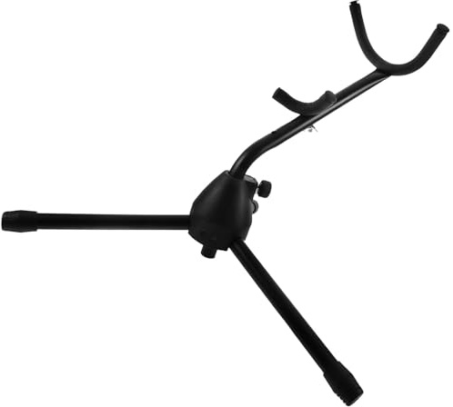 YARNOW Soporte Ligero Saxofón y, Alto en para Tenor Trípode Portátil de Diseño Ergonómico Estable, Adecuado para Salones Clases y Práctica Casa