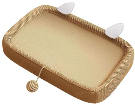 LIXSAZSE Rascador Duradero para Gatos, Cama de Descanso para Gatos, Tumbona de Interior, Llamativo Juguete rascador para Mascotas Que Sirve distracción y un cómodo Lugar Descanso. El atrae