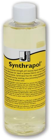Jacquard Synthrapol Textile Detergent, pH Neutral Fabric Cleaner for Dye Preparation and Washing, 8 fl oz, CHM1009