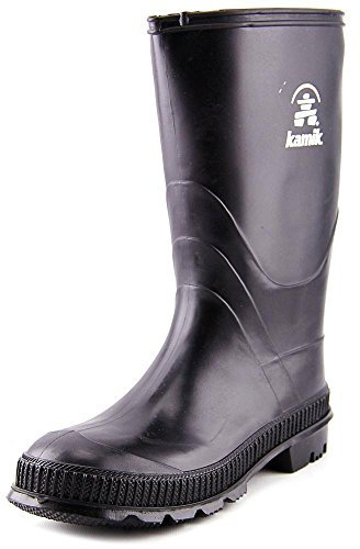 Kamik STOMP EK4149F, Unisex-Kinder Gummistiefel, Schwarz (Black-noir BKA), 37 EU (4.5 UK)