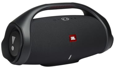 JBL Boombox 2 - Portable Bluetooth Speaker, Powerful Sound and Monstrous Bass, IPX7 Waterproof, 24 Hours of Playtime, Powerbank, JBL PartyBoost for Pairing, for Home and Outdoor(Black)