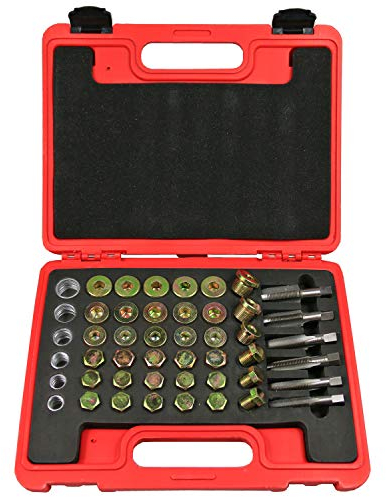 Highking Tool Ölwannen Gewinde Reperatur Satz Ölablassschrauben Set M13 x 1,25 | M13 M15 M17 M20 M22 x 1,5