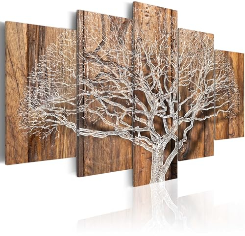 B&D XXL Acrylglasbild 100x50 cm 5 Teilig Wandbild auf Acryl Glasbilder Kunstdruck Moderne Acrylglas Platte Wanddekoration Geschenke Heimdekoration Glasbild b-C-0046-k-n