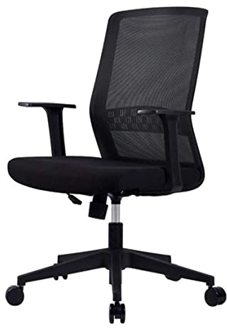 Sedia ergonomica per computer – Sedia da scrivania regolabile per ufficio ed e-sport, con braccioli, funzione girevole, supporto lombare per il massimo comfort nel lavoro e nel gioco