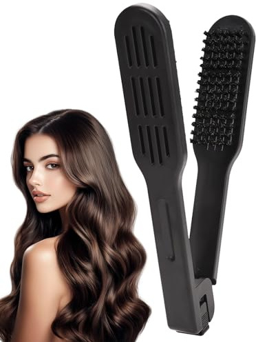 Cepillo De Pelo Con Pinza Peine Desenredante Y Herramientas De Peinado