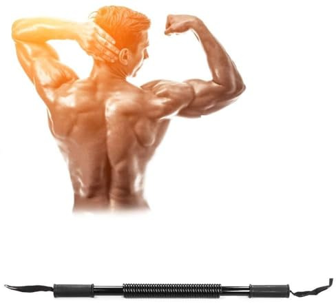 ZJchao Underarmsstyrketränare Spring Muscle Trainer Chest Expander för Gym Träningsutrustning