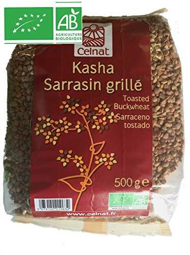 Celnat - Kasha sarrasin grillé Infusion Bio sobacha - Regime Minceur Santé Diététique - Sachet de 500g