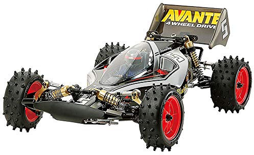 TAMIYA 47390-1:10 RC Avante (2011) Black Special, Remote Controlled Car/Vehicle, Model Building, Kit, Hobby, Assembly