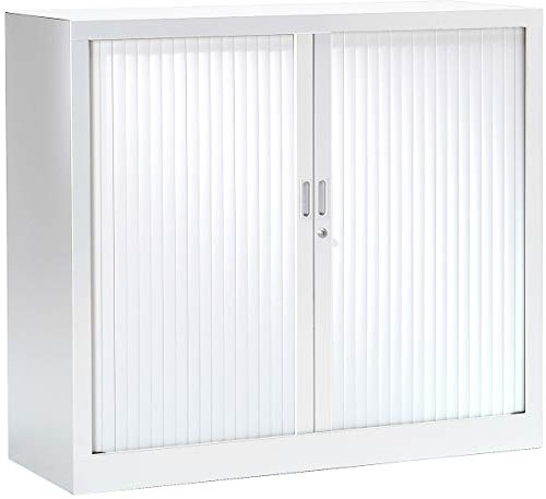 Pierre Henry | Armoire à Rideaux 100 x 120 x 43 cm | Blanc