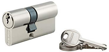 THIRARD - Cylindre à clé crantée 25 x 35 mm nickelé 3 clés