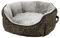 Nobby Komfort Bett oval Leo Leopard braun 45 x 40 x19 cm