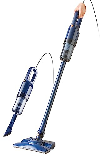 FAiruo Aspiradora Escoba Silenciosa con Cable 3 En 1, 15 Kpa, 65db, Motor Cepillado De 400W con Filtro HEPA Aspiradora Ultraligera Apto para Interior/Alfombras/Pelo De Mascotas