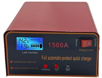 Cargador de batería de coche compresor portátil, protección de seguridad,