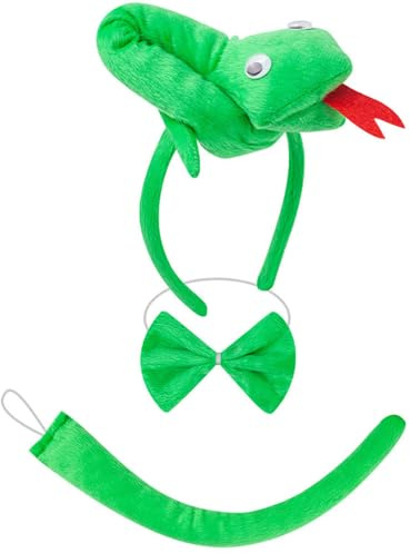 Costume de cochon, chien, vache, mouton, lapin, oreille, queue, nœud papillon, accessoires de fantaisie pour Halloween, cosplay, animal