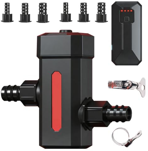 Ysislybin Esterilizador UV para Acuario, Lámpara Esterilizadora 7 W Aclarador de Agua ABS Lámpara para Eliminar Algas con Temporizador 3/6/12/24 H para Piscinas de Filtro Estanques Acuarios