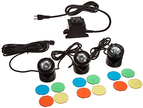 30 W halogène submersible lumière pour jardins d'eau et bassins, Lot de 3