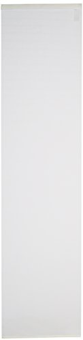 Home fashion 87103-710 Flächenvorhang, Bambus Optik, 245 x 60 cm, wollweiß