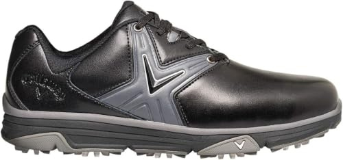 Callaway Chev Comfort 2020 Zapato de Golf Impermeable sin Clavos Hombre, Negro, 47 EU