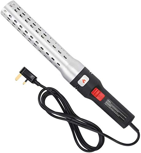 N/F Allume-Feu Électrique Au Charbon De Bois, Briquet Au Charbon Quick Lump, Démarreur De Gril, Dispositif D'allumage pour Cuisinière Grill Joe, Air Chauffé Gratuit avec Ventilateur Intégré