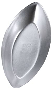 ansu Lot de 10 mini moules à gâteau en forme de bateau pour œufs, tartelettes, cupcakes, ustensiles de cuisine (S (9 x 4 x 1,2 cm)