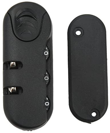 Tissting Kofferschloss 3 Stellige Nummer Kombinationsschloss, Gepäckschloss für Hartschalenkoffer, Reisekoffer Kombinationsschloss, Ersatz Kofferschloss zum Nachrüsten, Gepäckbefestigungsschloss