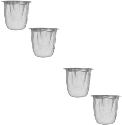 Cabilock Colador De Té Acero Inoxidable 4 Piezas Infusores Reutilizables Con Malla Fina Para Taza Y Tetera Filtros De Té Para Infusiones En Casa