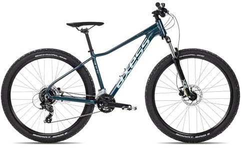 Axess Doree | Damen-Mountainbike | MTB-Hardtail | 16-Gang Schaltung | hydraulische Scheibenbremsen, Farbe:Bluegreen, Rahmengröße:19 Zoll, Laufradgröße:29 Zoll