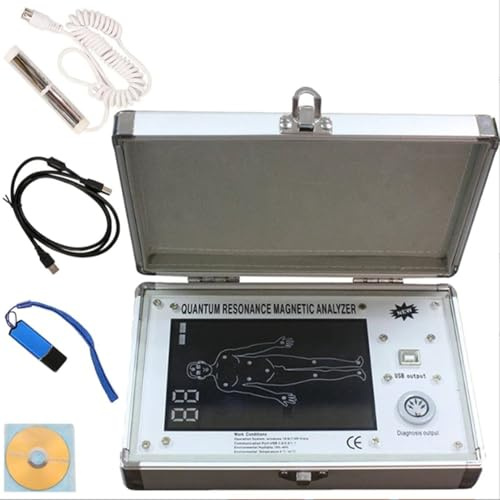 Quantum Resonance Magnetic Analyzer, 3D Dynamic Multilingual Full Body Support Sub-Health Detector för Windows, snabbt och exakt fysiskt hälsotest