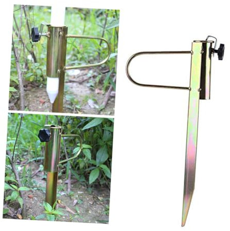 FUNOMOCYA Base de Sombrilla de Playa con de Suelo para Paraguas de Jardín Soporte y de Usar para Arena Tierra o Césped Diseño Innovador