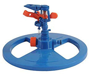 Plastic Sector Sprinkler with Round Base