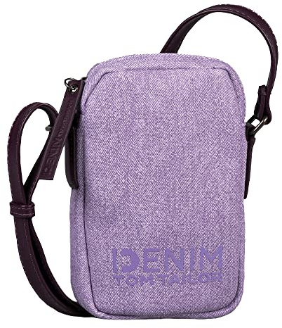 DENIM TOM TAILOR bags Jessy Damen Handytasche Umhängetasche Mittelgroß Lila