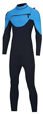 ZCCO Traje de neopreno para hombre y mujer, 3 mm, neopreno térmico, traje de baño para hombres y mujeres, traje de buceo largo para surf, pesca con arpón, buceo, snorkel, kayak