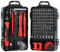 Wekuw 115 Pezzi Set Cacciaviti Professionali 115 in 1 Set di Cacciavite di Precisione Precision Screwdriver Kit Adatto per lo Smontaggio, Il Montaggio e la Riparazione di Vari Prodotti Elettronici