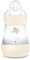 MAM Easy Start Anti-Colic Babyflasche (160 ml), besonders gut akzeptierte Milchflasche, Baby Trinkflasche mit Bodenventil gegen Koliken & Sauger Größe 1, 0+ Monate, Robbe/beige/zartrosa