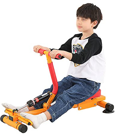 NOALED Rudergerät, Cardio-Rudergerät für Kinder, Kindergarten-Fitness-Trainingsgeräte, maximale Belastung 110 Pfund, für Jungen und Mädchen im Alter von 4–10 Jahren