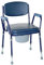 Silla WC Regulable y Acolchada. Silla Orinal Con Váter Portátil. Silla de Baño para Personas Mayores. Silla WC Orinal Adulto. Inodoro para Ancianos. Butaca con Inodoro.