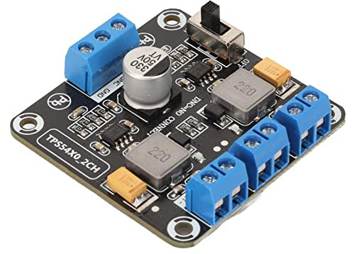 Modulo convertitore di tensione positivo negativo doppio modulo di uscita PCB basso rumore 12V 15V design con fori di posizionamento, protezione inversione di polarità per strumenti
