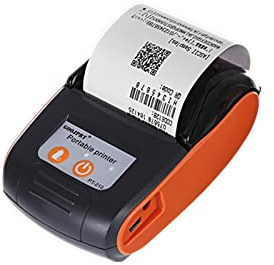 QZCX Impresora de inyección de Tinta de Mano Térmico portátil BT 4.0 Impresora de Recibos Mini Impresora Mobile 58mm Máquina Taxi Impresora No es fácil de desvanecer(Groen)