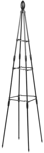 Homoyoyo Soporte para Plantas Trepadoras Exterior Estructura Reforzada Enrejado para Jardín y Tiestos Resistente para Flores y Plantas Maceta