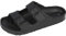 Yinka Shoes Mens Double Buckle EVA Sandals Black UK 10
