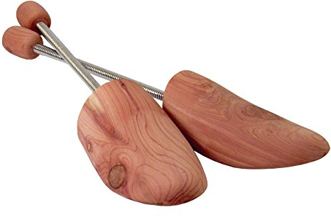 Cathcart Elliot Men's Travel Shoe Trees – Lightweight Cedar Wood Shoe Shapers for Loafers, Moccasins & Slippers – Prevents Creasing & Crushing – Ideal for Travel Bags & Suitcases