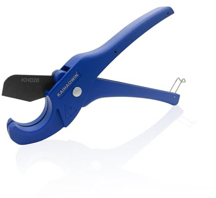 KAIHAOWIN Cortador de tubos de PVC, 1-1/2 PEX PPR, herramienta de corte de tubos de goma de plástico