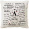 HKTNGEX Inspirational Throw Pillow Cover Gift,26 Letter Initial Alphabet A-Z Cushion Cover Pillowcase For Daughter Son Sisters Friends Colleague Birthday Christmas Graduation Reminder Home Decor (A)
