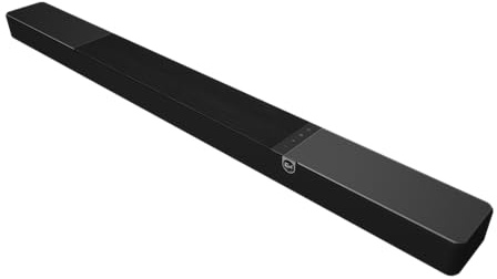 Klipsch Flexus CORE 300 5.1.2 Channel Powered by Onkyo Bluetooth Sound Bar with Dirac Live Room Correction, Dolby Atmos and Custom Tuned Bass - Black Without Wall Mount