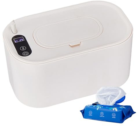Scaldasalviette per - Scatola riscaldante USB portatile di grande capacità Riscaldatore per salviette a temperatura costante con coperchio sicuro, salviette calde umide in qualsiasi momento |