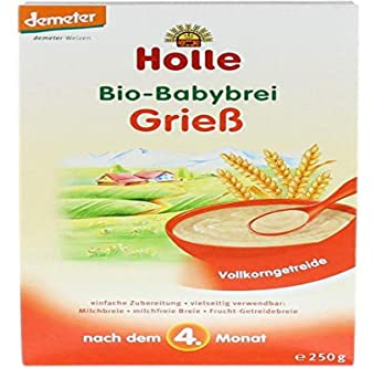 Holle Bio-Babybrei Grieß, 250 g