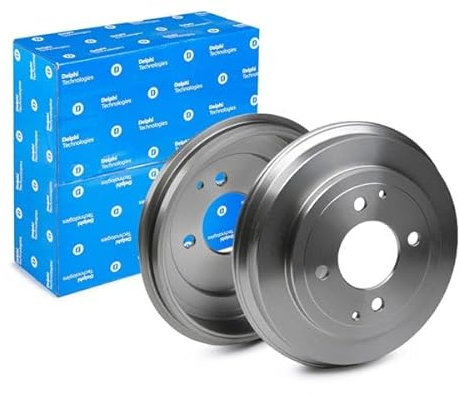 2x DELPHI BF604 Bremstrommeln Set Ø203mm Hinten