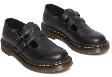 Dr. Martens Damen 8065 Mary Jane, Black Virginia, 43 EU