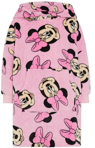 Minnie Mouse Oversized Wearable Blanket Hoodie - 6-7 Years 122cm Pink