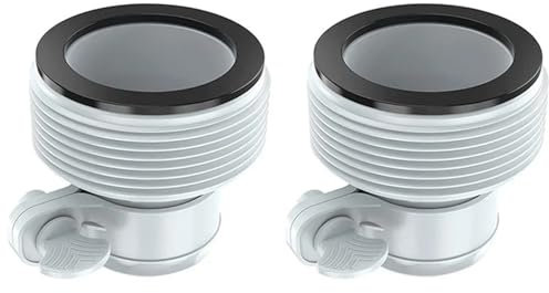 Kit Limpieza Piscina Set de Limpieza para Piscina Adaptadores para bombas de piscina de 1,25 a 1,5 pulgadas, para manguera, conector de bomba, abrazadera de limpieza, convertidor de accesorios para pi